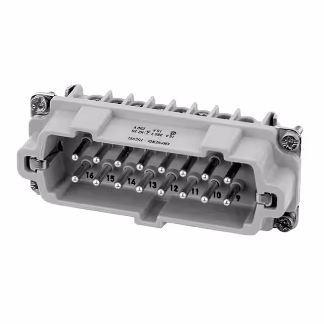 C14610A0168101 Amphenol Tuchel Industrial  Moduli di inserti per connettori per impieghi gravosi